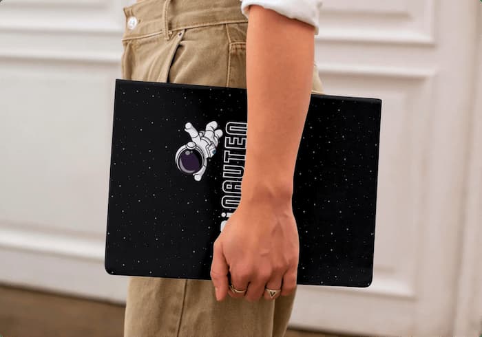 Abibuch mit Space Design