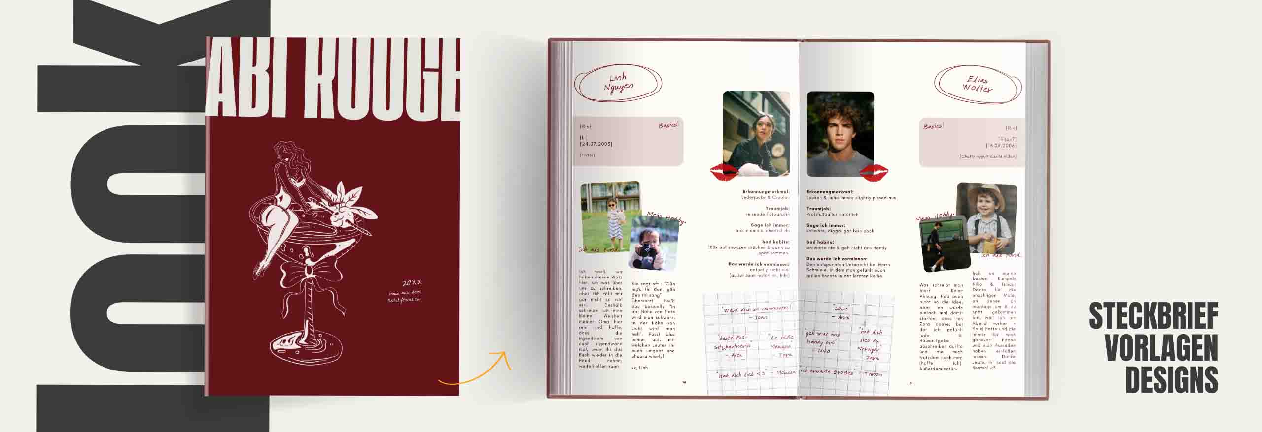 Layouts für Abizeitungen von GRADDY